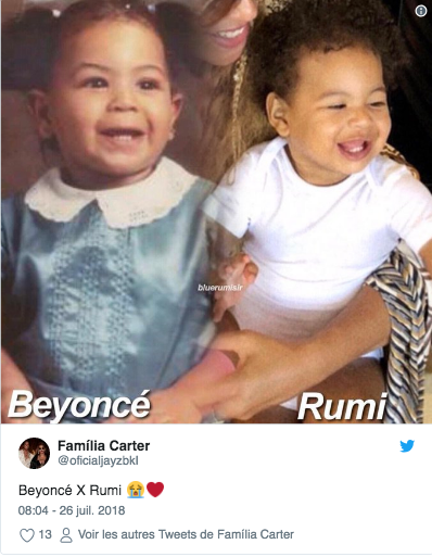 News people - Découvrez une photo de Beyoncé et de ses jumeaux Sir et Rumi. Ils ont bien grandi.