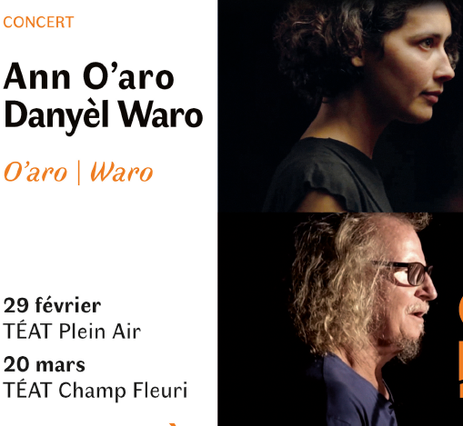 Ann et Danyèl Deux W’Aro sur scène