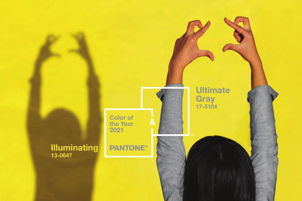 Pantone 2021 Illuminating et Ultimate Gray portent l’espoir
