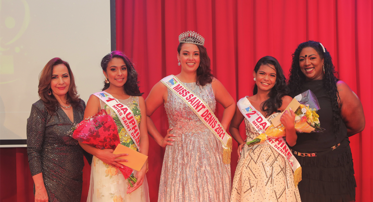 Charlotte Lauret élue Miss Saint-Denis