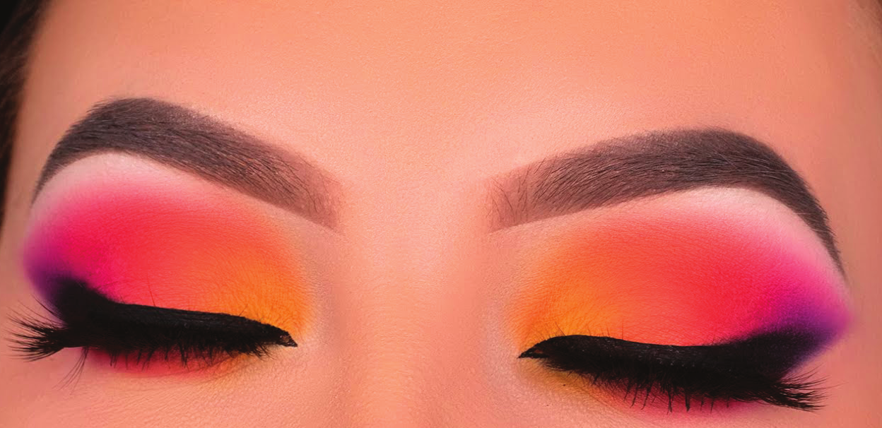 Comment réaliser un «sunset eye»?