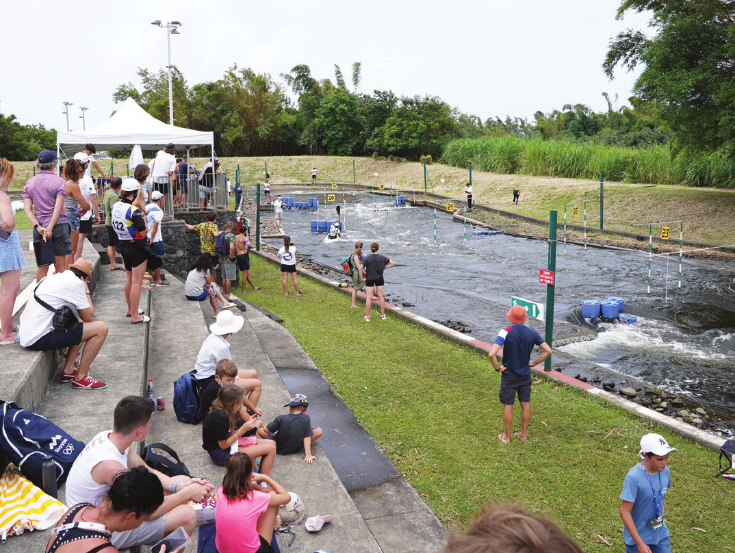 Canoë-Kayak : Malgré le cyclone, succès de « Run Slalom 2022 »