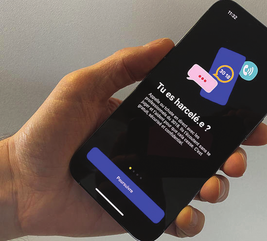 L’appli 3018 vient en aide aux victimes de cyberharcèlement
