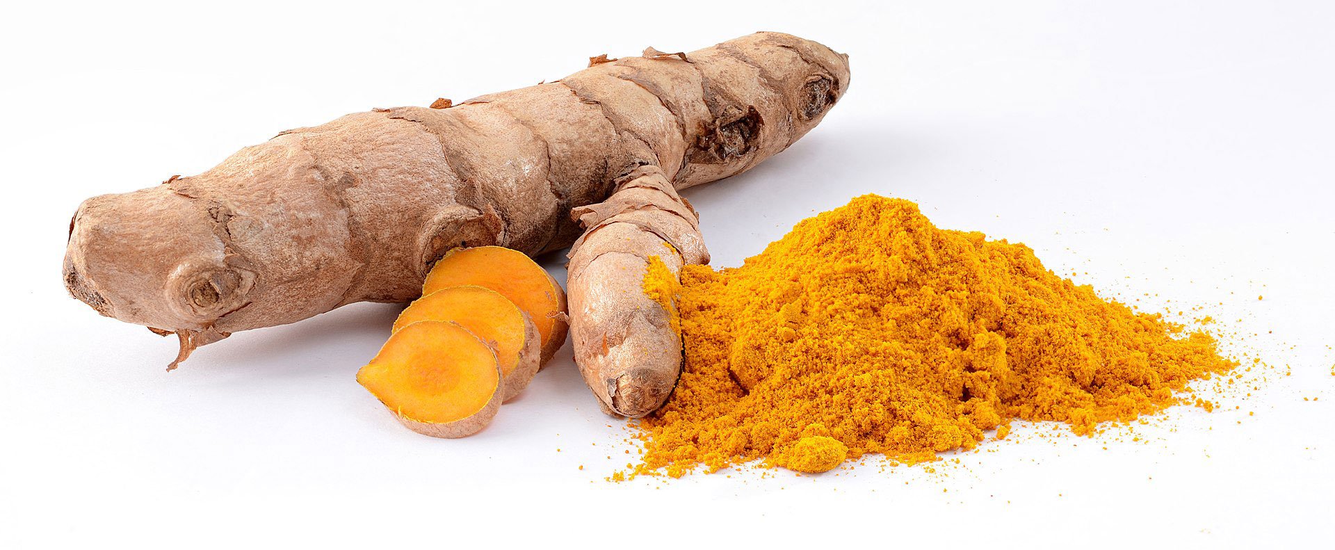 Rhizome et poudre de curcuma