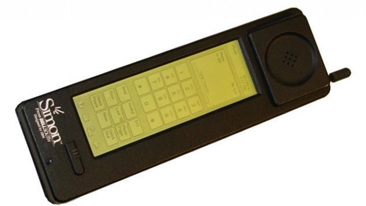 IBM Simon, premier smartphone tactile (1992)