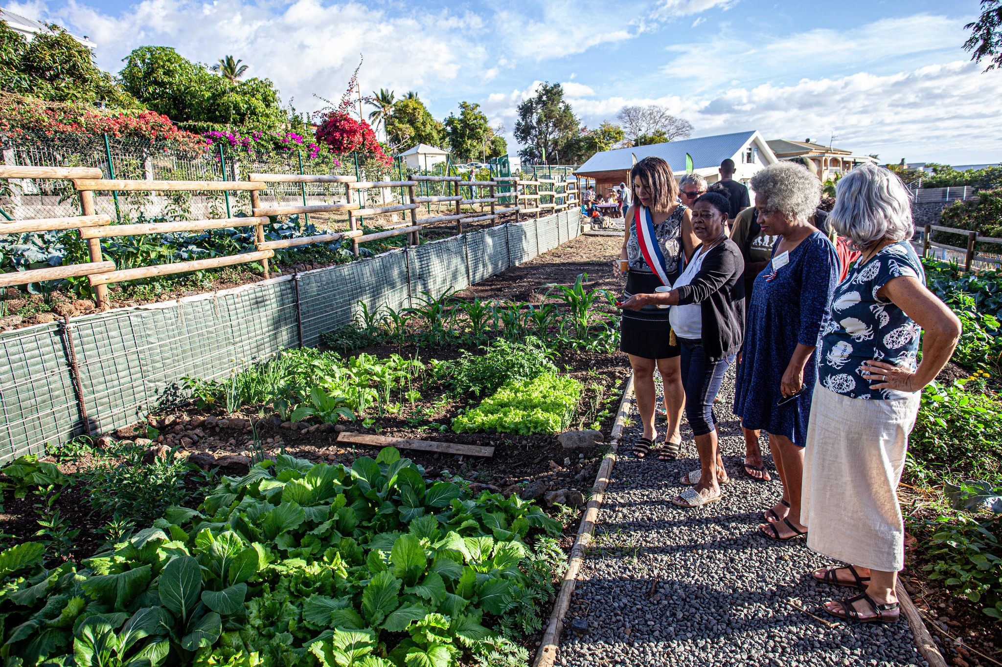 Les jardins partagés de la ville de la possession