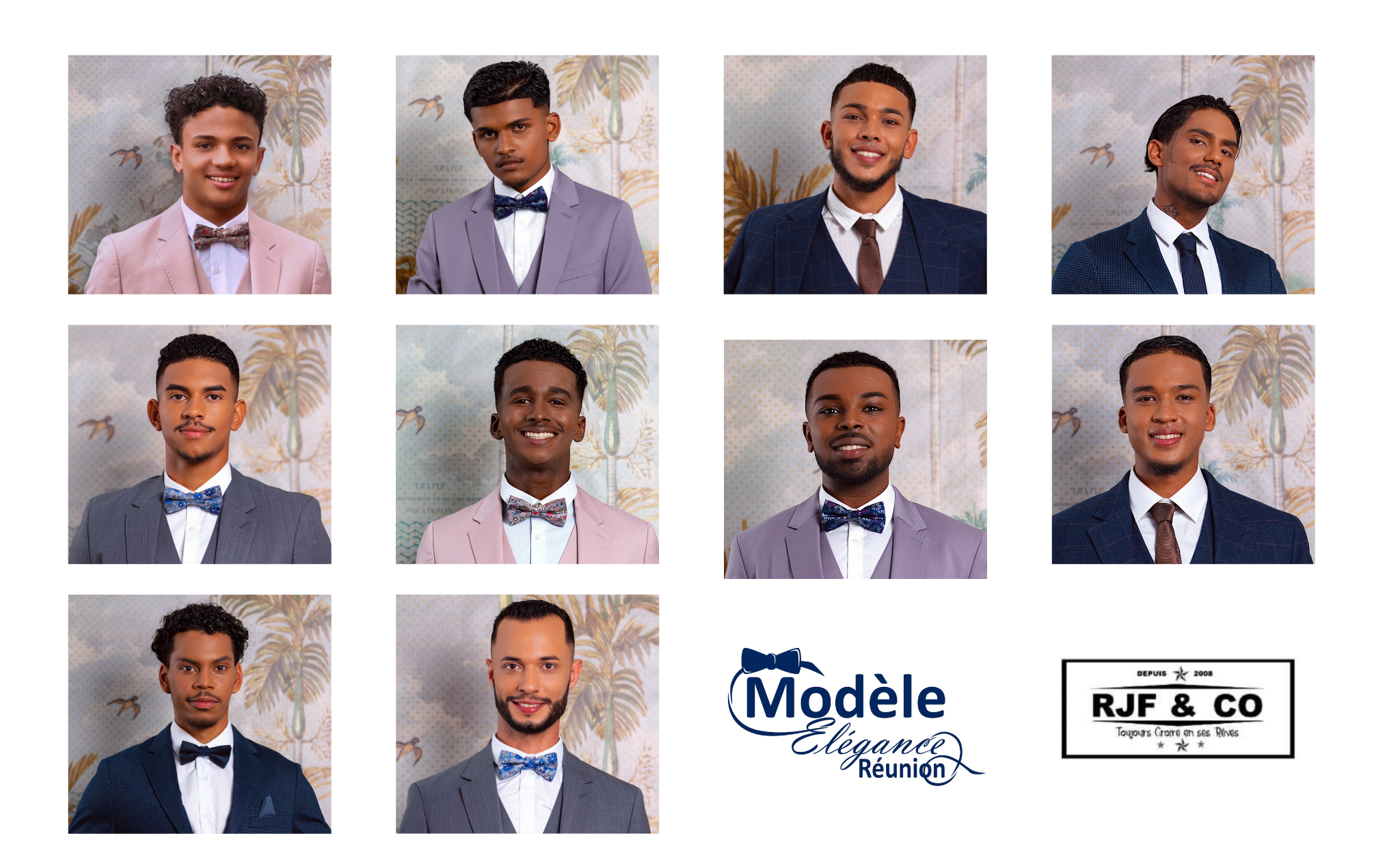 Modèle Elégance Réunion : découvrez les 10 candidats à l'élection 2023 !