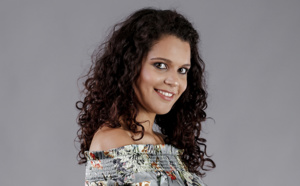 Vanille M’Doihoma présentatrice d'Antenne Réunion