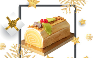 Bûche roulée citron meringuée