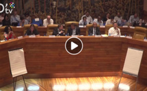 Vidéo - Assemblée Plénière : les orientations budgétaires 2019