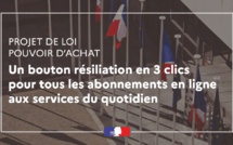La résiliation en trois clics, l’un des enjeux du projet de loi sur le pouvoir d’achat.