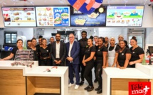 Inauguration Burger King à Saint-Benoît