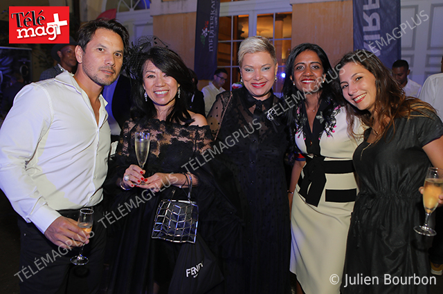 Shun, Rinièle, collaboratrice Via Condotti, Guylène Toulcanon, responsable boutique Via Condotti, Carine Coppola, gérantes des boutiques Via Condotti et Alizée