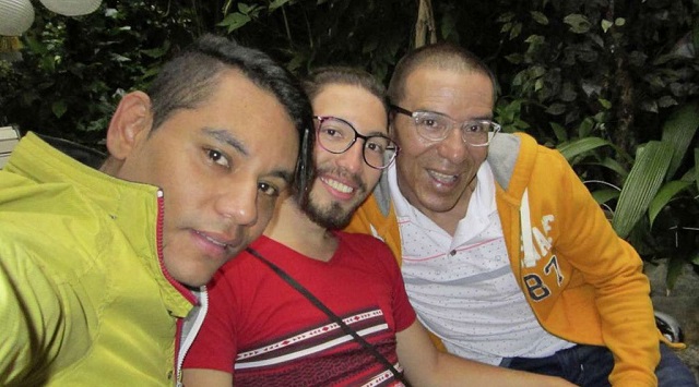  Víctor Hugo Prada, Manuel Bermúdez et Alejandro Rodríguez.