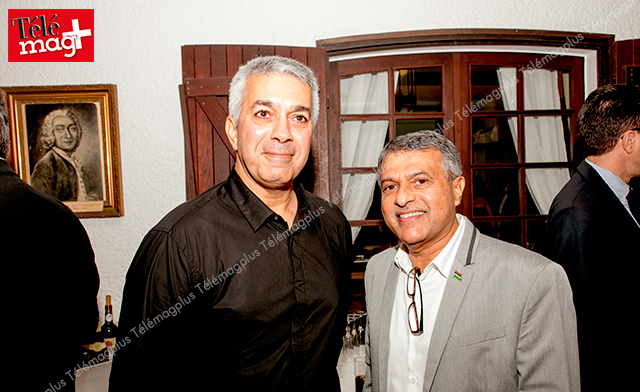 Zair Nasser, avocat et Younous Ravate, consul de Maurice à La Réunion 