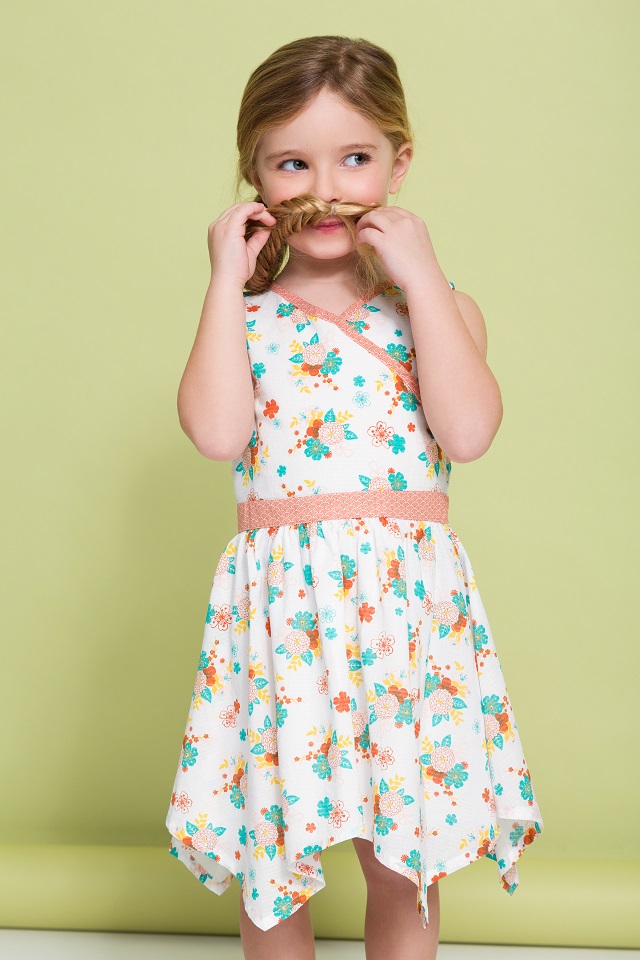 Robe Japan flowers de 2 à 10 ans - à partir de 13,98€ (prix club) - Orchestra
