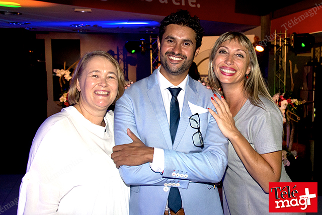  Sylvia Toutous, gestionnaire marketing CMM Automobiles, Olivier Boury et Stéphanie Martimort, du Lux St Gilles
 