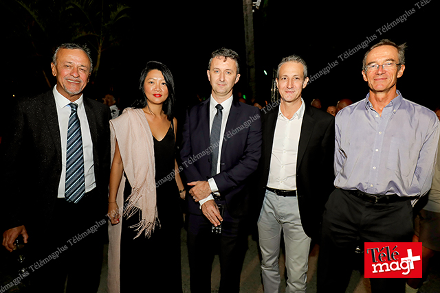  Mario Lechat, président de Cirano, Caroline Legagneur, directrice générale de la régie web Adrun, Sylvain Peguillan, directeur général de Cirano, Gilles Garcia, directeur d’Icade promotion, Jean-François Olivier, directeur de Radio Régie
 