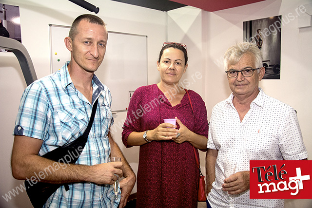  Gérald Maron, Josette Legros, et Jean-Paul Maugard
 