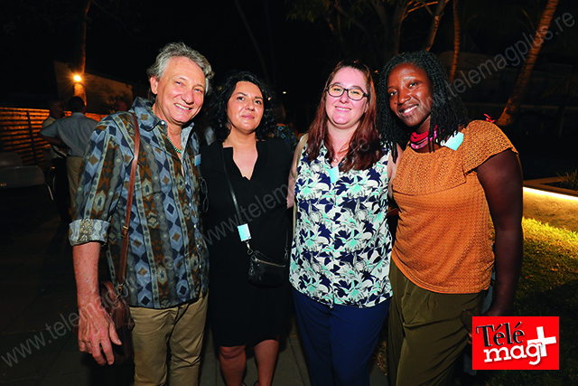 Richard Layan, ingénieur informatique, Audrey Rivière, Fleur Postaire, et Makaro Traore, Art-Thérapeute 