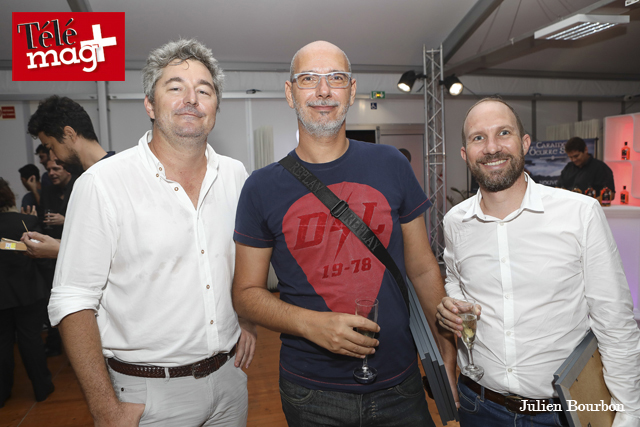 Thomas Giraud, directeur agence Zoorit, Fifi, Havas Réunion et Sven Daudon, directeur Court-Circuit
