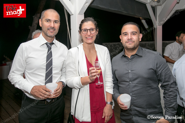 Stéphane Wajntraub, directeur régional de Natixis, Charlotte Larzul, chargée d’affaires à Euler Hermes,et Stéphane Launay, manageur à Axion Intérim