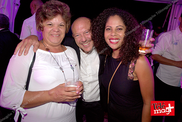 Kelly Rivière, Patricia Siala-Chamba, Co-gérantes de Télémag  et Christian