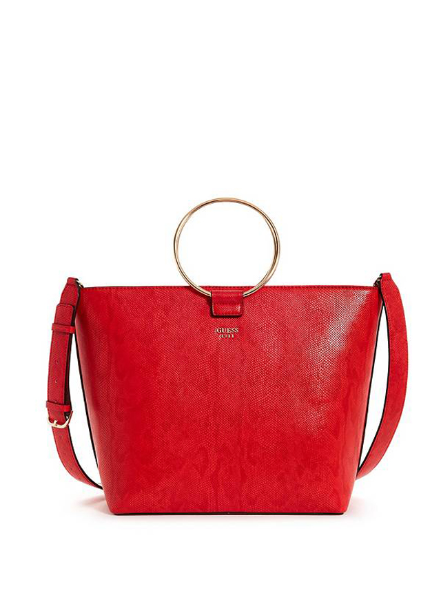 Sac à main Guess
effet peau de serpent -
Soulier Rouge