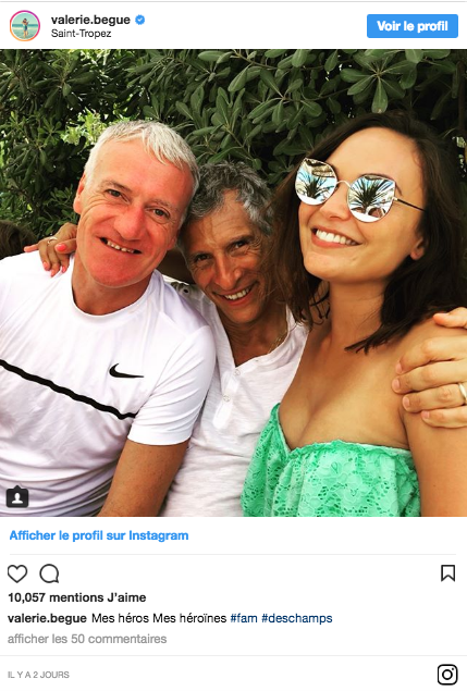D.D, Nagui, et Valérie Bègue à St Tropez