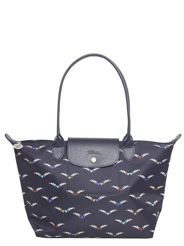 Sac Longchamp le Pliage avec imprimé à chevaux ailés - Le Point