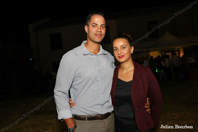 Dimitri Hoarau, conseiller pro à la BNP et Severine Dijoux, conseillère pro au Crédit Agricole