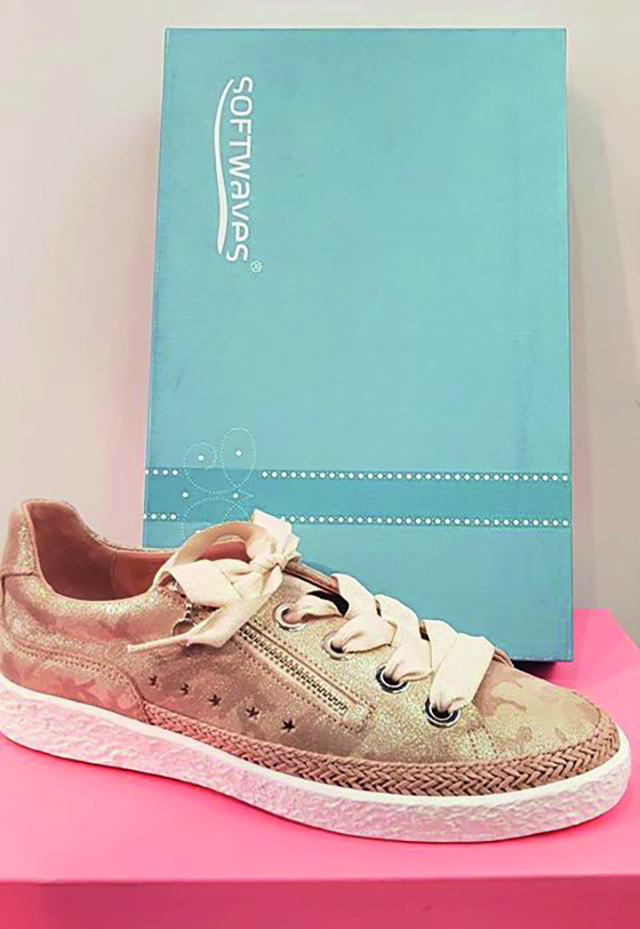 Basket femme « Softwave «collection qui regorge de détails, de textures et de personnalité 139 € - Lido Chaussures